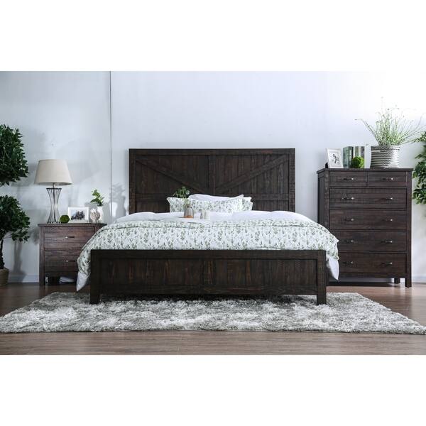 Shop Carbon Loft Oyeniran Rustic Barn Door Bed On Sale Free