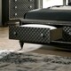 preview thumbnail 5 of 4, Furniture of America Quista Glam Grey 2-drawer Bed with LED