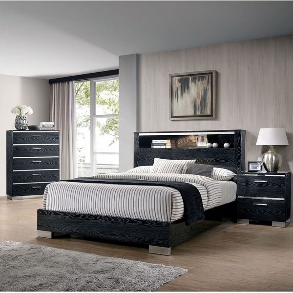 Carbon Loft Champs 3-piece Eastern King Storage Bed Set