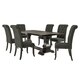 preview thumbnail 1 of 3, Kaolinovo Traditional Grey Solid Wood 7-Piece Dining Table Set by Furniture of America