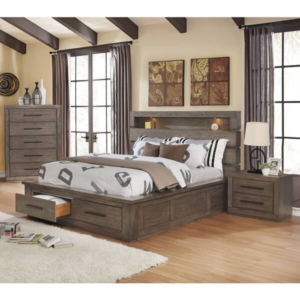 Shop Carbon Loft Beckett California King Storage Bed 3 Piece Set