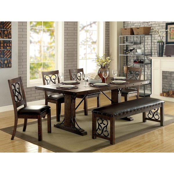 overstock dining table bench