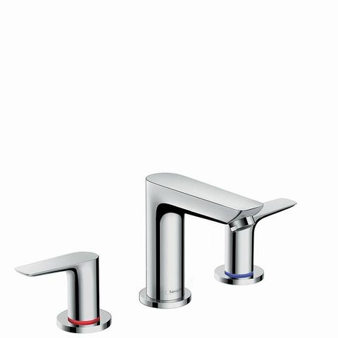 Hansgrohe Talis E Widespread Faucet 150 with Pop-Up Drain, 1.2 GPM Chrome