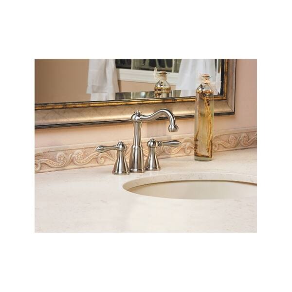 Shop Pfister Marielle Mini Widespread Bath Faucet Brushed Nickel