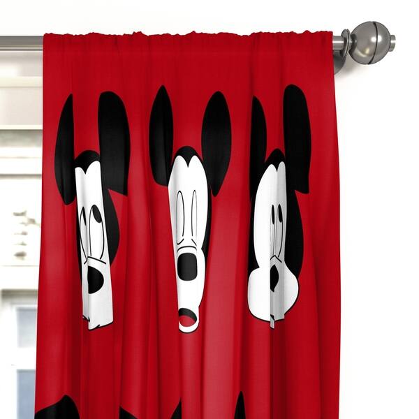 Shop Disney Mickey Mouse Cute Faces 63 Decorative Drapes Set
