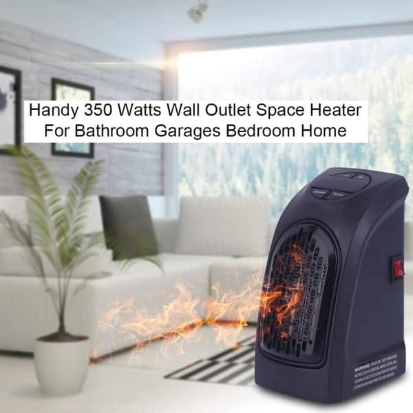 Shop Handy 350 Watts Wall Outlet Space Heater For Bathroom