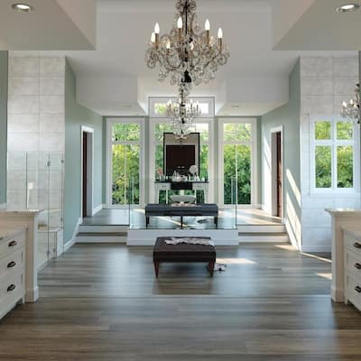 Finesse Floor Ascent Shasta Floating Vinyl Plank 9"x48.6" (21.42 sq.ft/pkg)