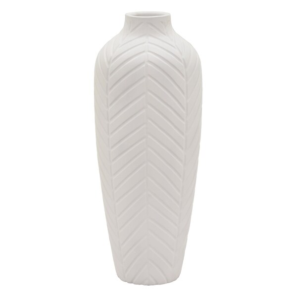 30.25" Vase -Matt White By Three Hands