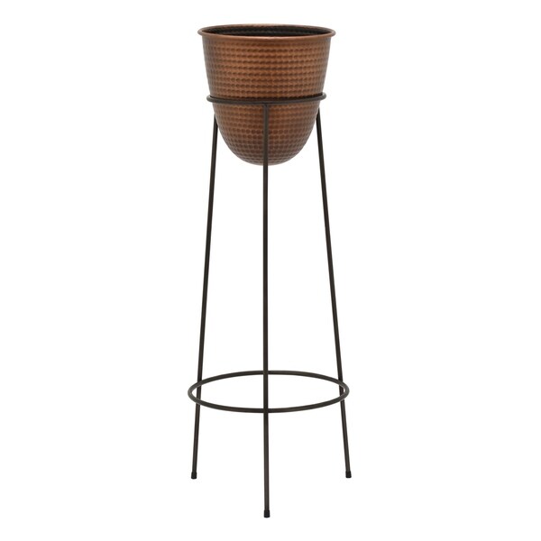 Three Hands Metal 39-inch Planter Stand