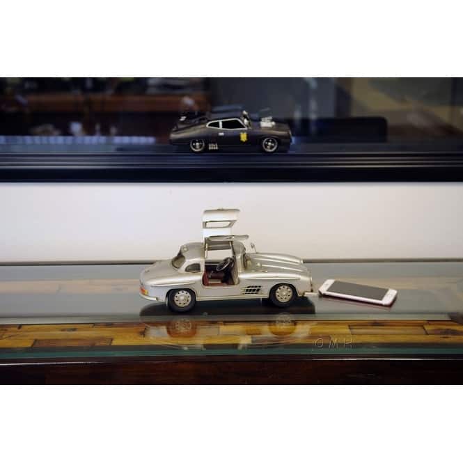 Mercedes Benz 300L Gullwing Silver Model