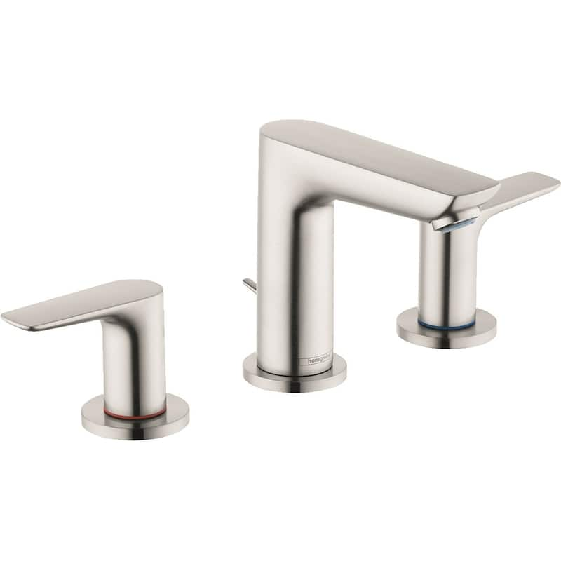 Hansgrohe Talis E Widespread Faucet 150 With Pop-up Drain, 1.2 Gpm 