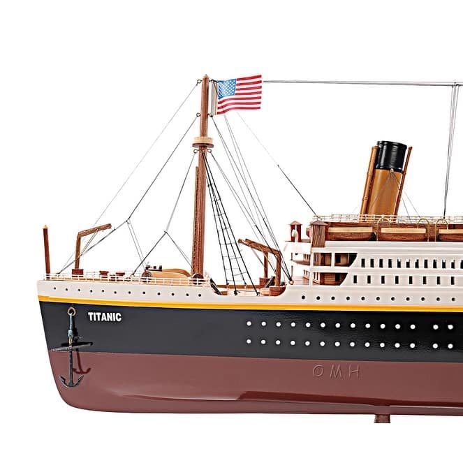 RMS Titanic Large with Display Case
