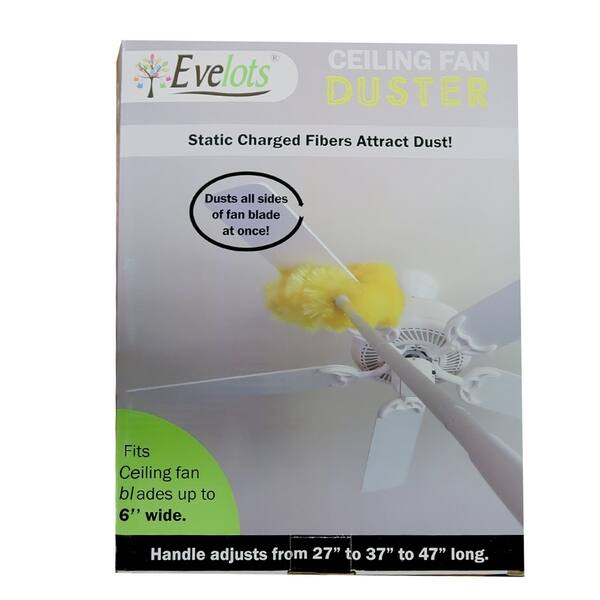 Shop Evelots Ceiling Fan Duster Microfiber Removable