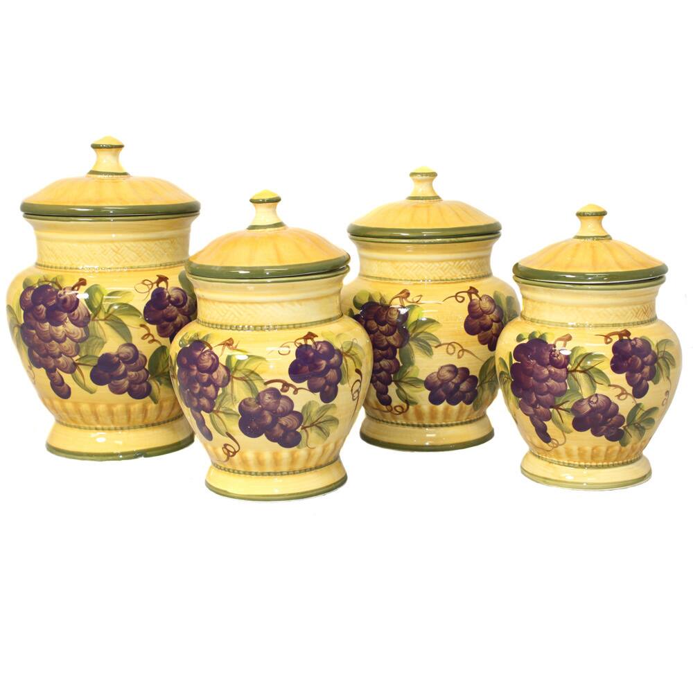 Sonoma Collection Deluxe 4-piece Canister Set