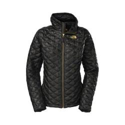 womens black and gold north face