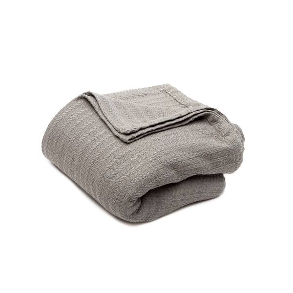 Layla Metallic Cotton Blanket Overstock 25410780