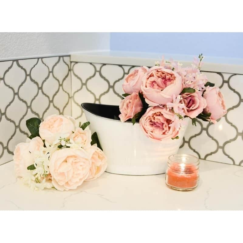 Hand Painted Boat Shape Plastic Pot Planter