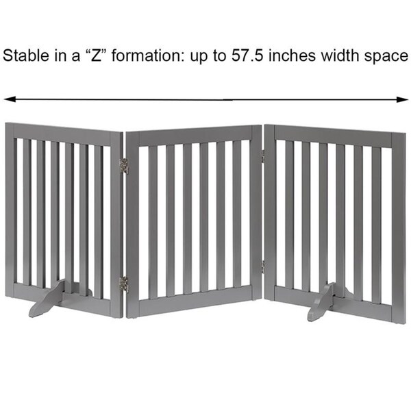 tall wooden baby gate