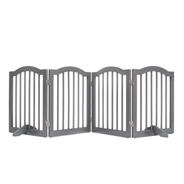 top paw arched pet gate