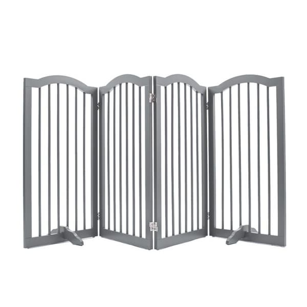 top paw arched pet gate