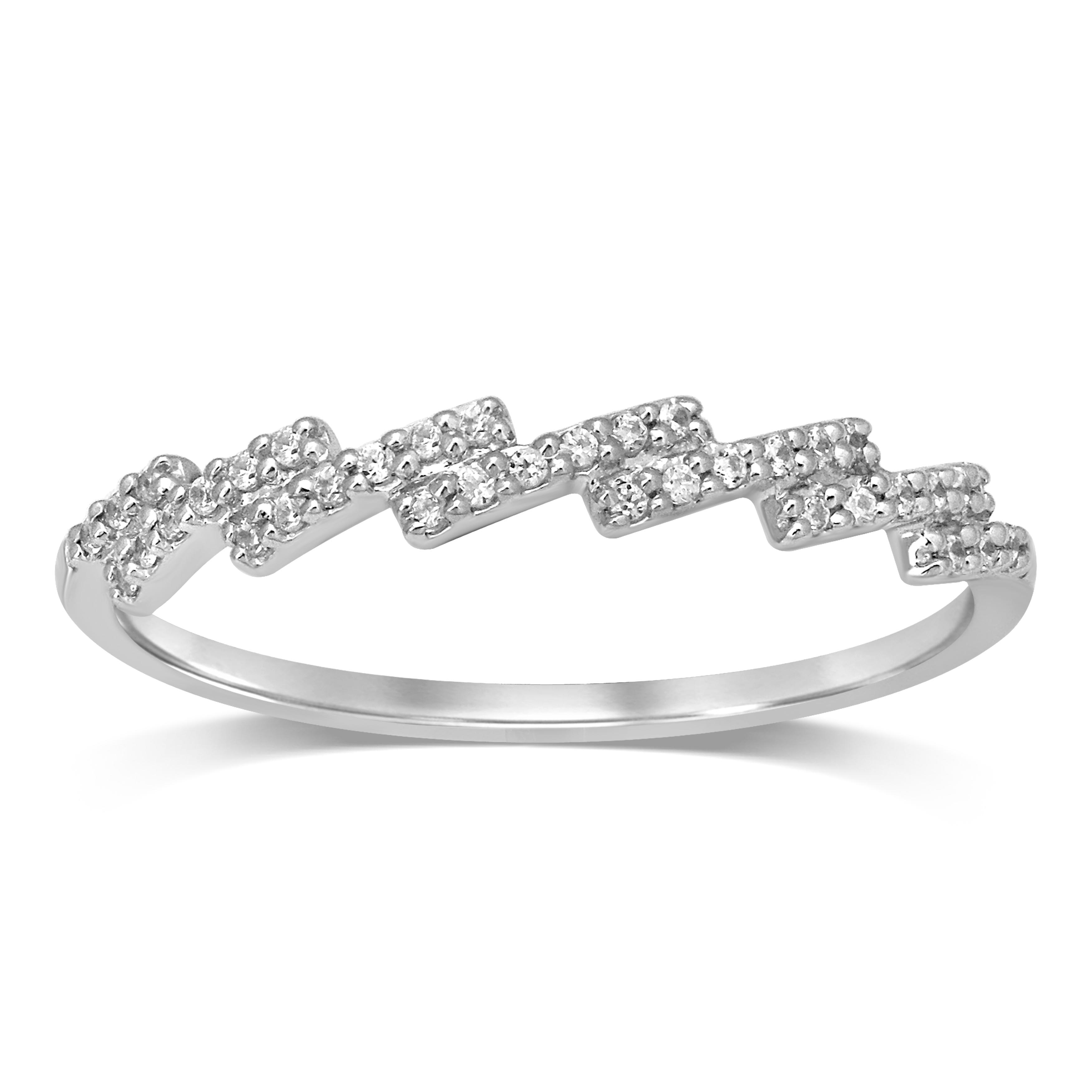 Diamond Wedding Band in 10K Pink Gold Size-3.5 1//8 cttw, G-H,I2-I3