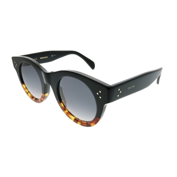 celine round black sunglasses