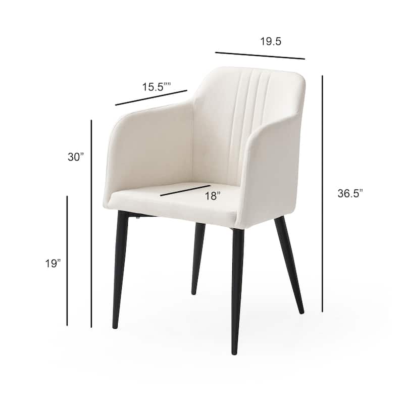 Mid-century Jason Dining Room Accent Chairs (Set of 2)