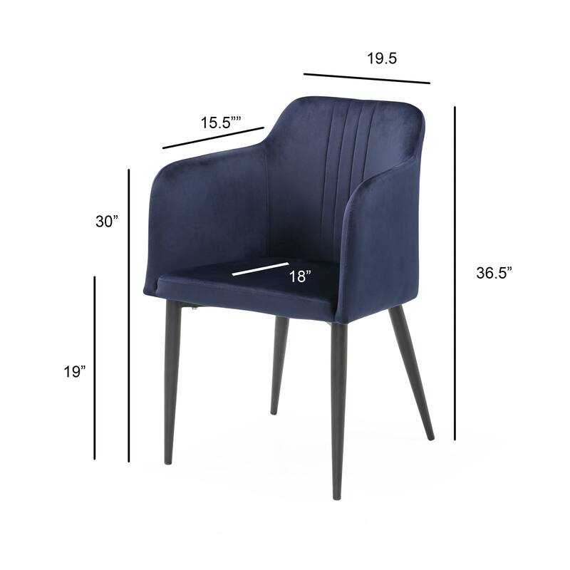 Mid-century Jason Dining Room Accent Chairs (Set of 2)