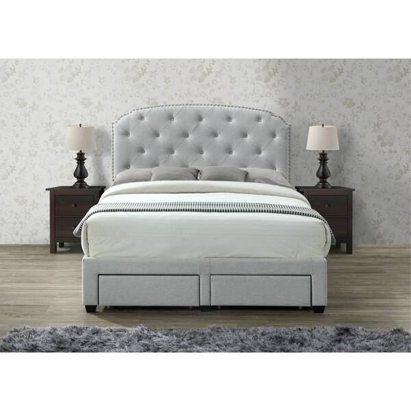 Copper Grove Pogradec Tufted Storage Bed On Sale Overstock 25415969