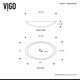 preview thumbnail 13 of 12, VIGO Wisteria Matte Stone Bathroom Sink Set and Olus Wall Mount Faucet