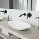 preview thumbnail 1 of 12, VIGO Wisteria Matte Stone Bathroom Sink Set and Olus Wall Mount Faucet