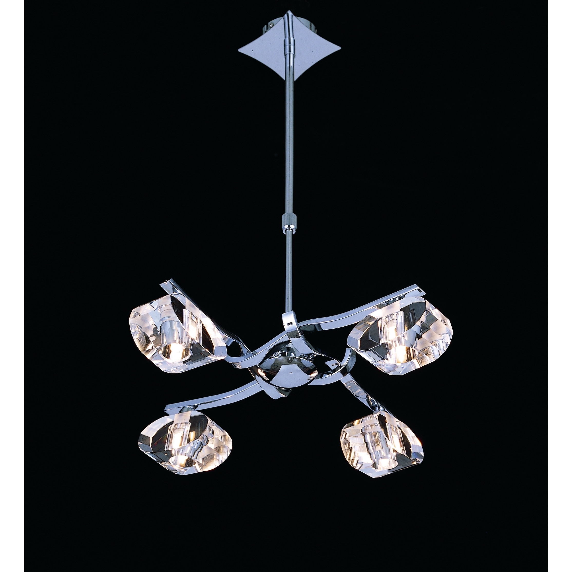 Mantra Lighting,ALFA 0414 (Chrome) - Chandeliers For Bedrooms by Overstock.com