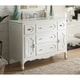 preview thumbnail 1 of 2, 48" Benton Collection Knoxville Shabby Chic White Bathroom Vanity N/A