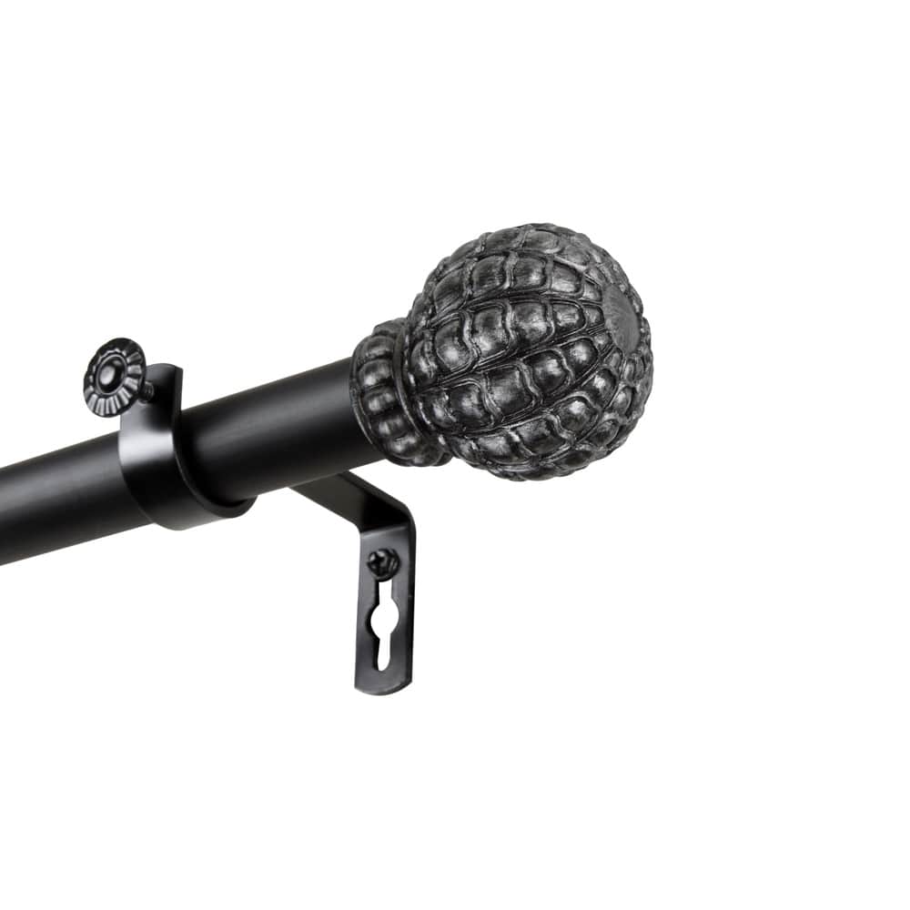 InStyleDesign Gradient 1 inch Diameter Adjustable Curtain Rod