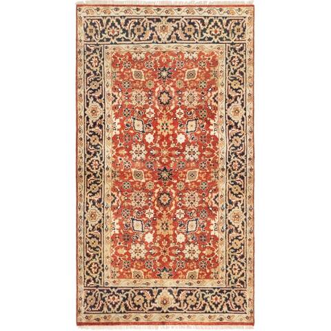Hand-knotted Serapi Heritage Copper Wool Rug
