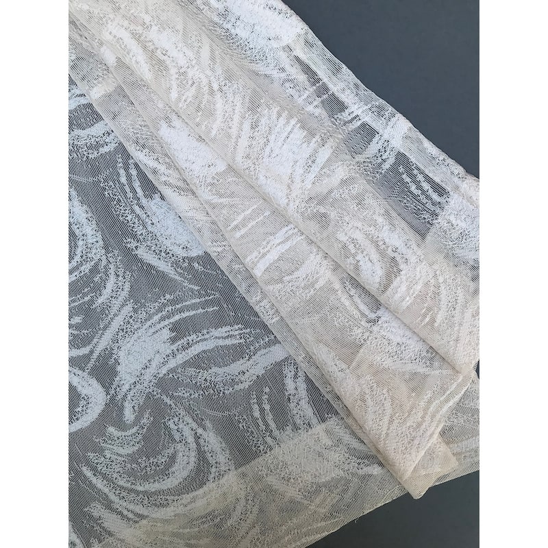 Manor Luxe Charming Night Sheer Single Curtain Panel
