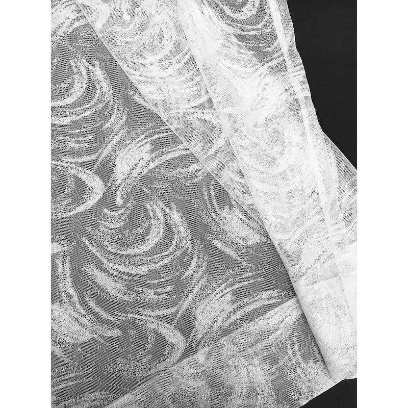 Manor Luxe Charming Night Sheer Single Curtain Panel