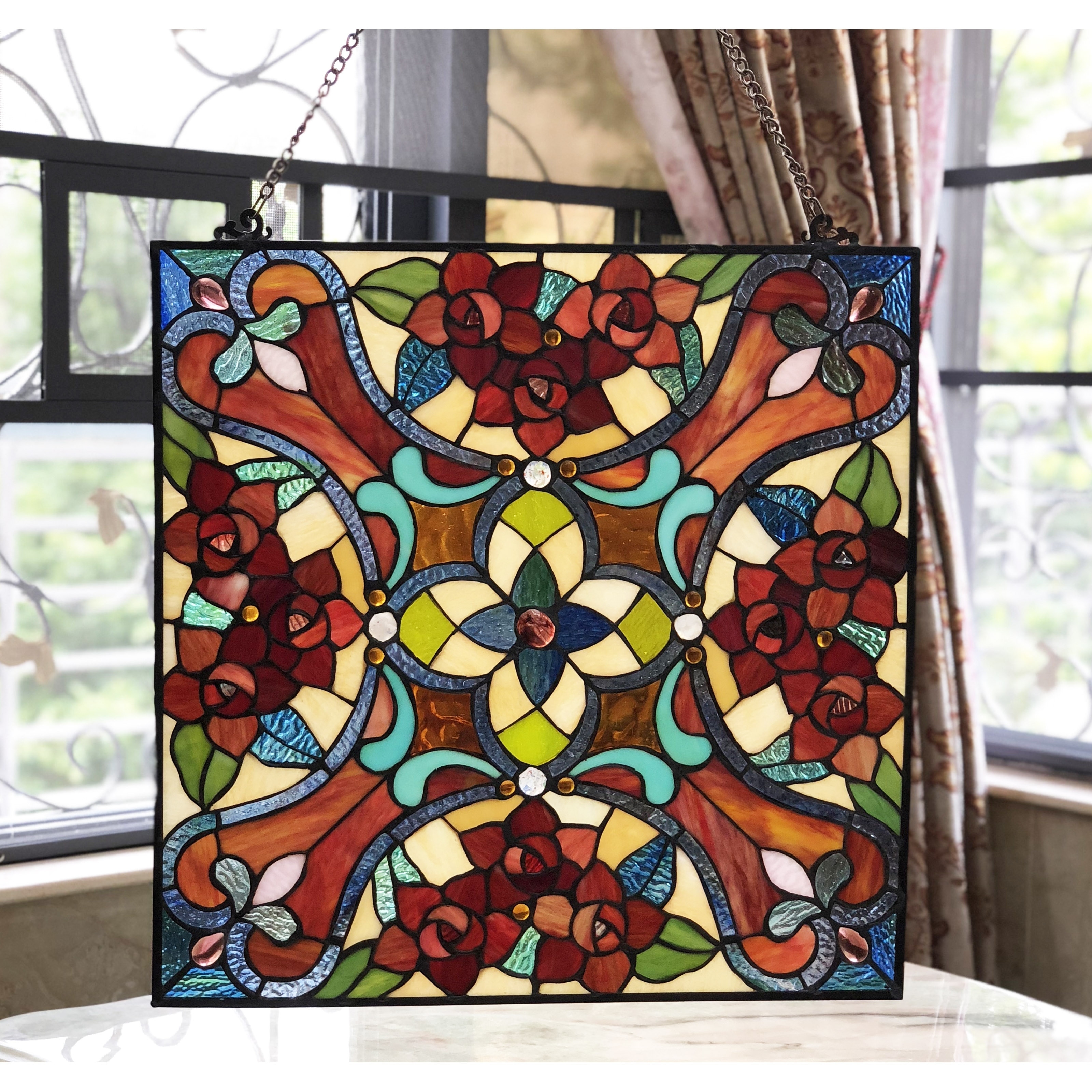 https://ak1.ostkcdn.com/images/products/25417441/Tiffany-Style-Window-Panel-Suncatcher-44d6017a-7df9-4fb0-9b4e-26cc0c42315a.jpg