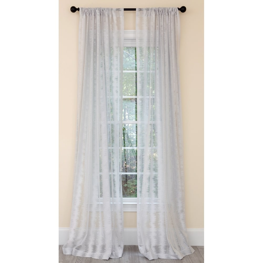 Manor Luxe Bella Bella Sheer Single Curtain Panel