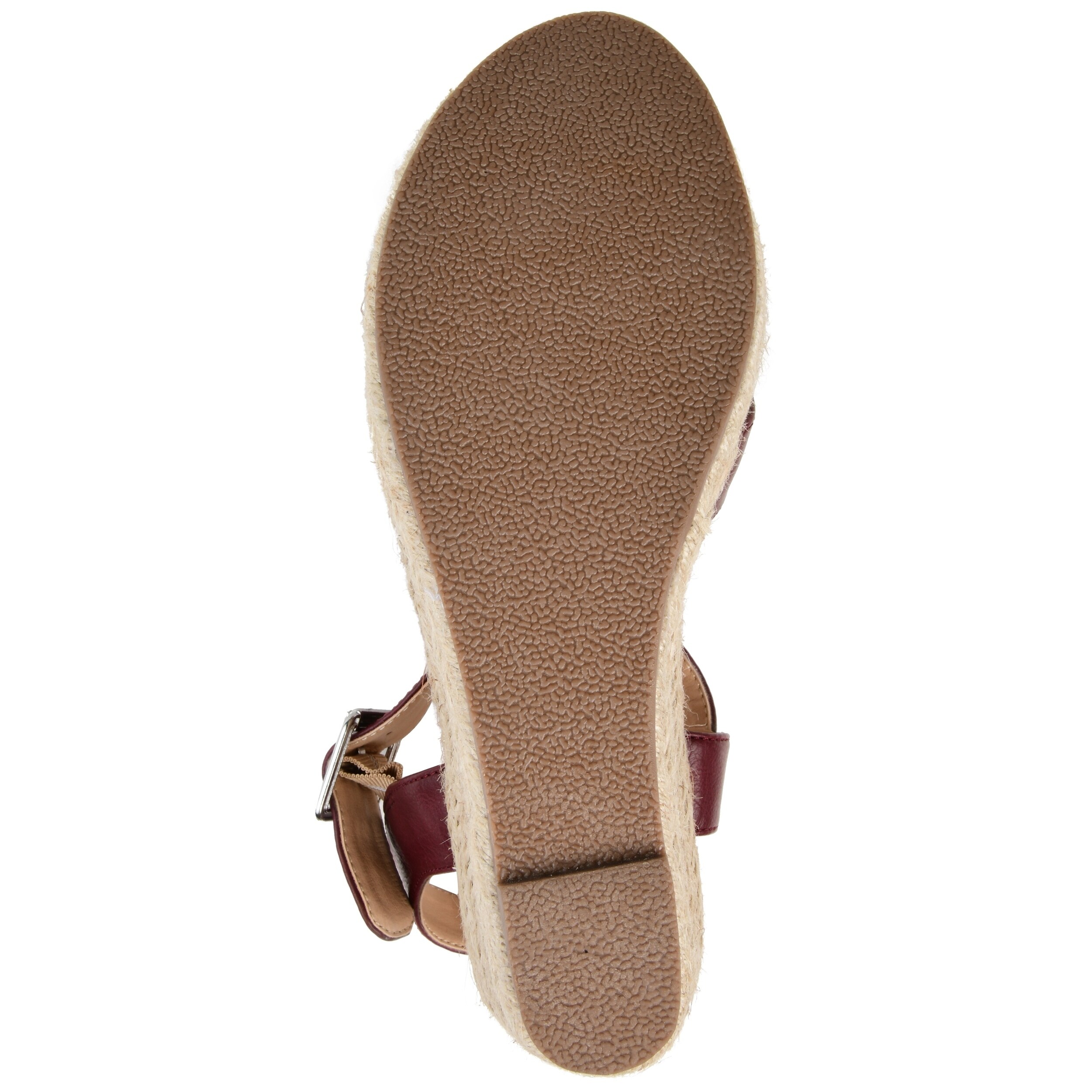 journee collection dryden espadrille wedge sandal