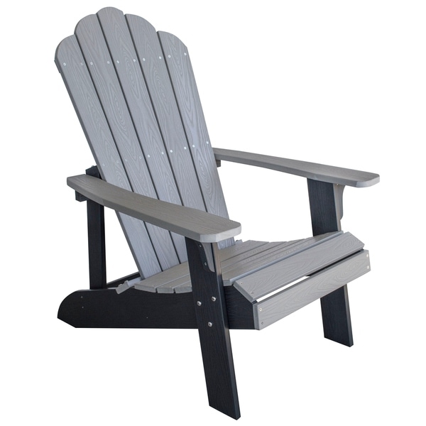 gray wood adirondack chairs