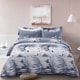 preview thumbnail 4 of 3, Swan Bedding Set - 6 Piece Duvet Cover Set w. Fitted Sheet