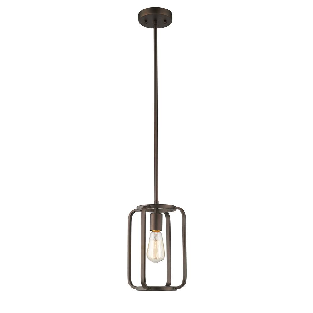 1-light Oil Rubbed Bronze Pendant
