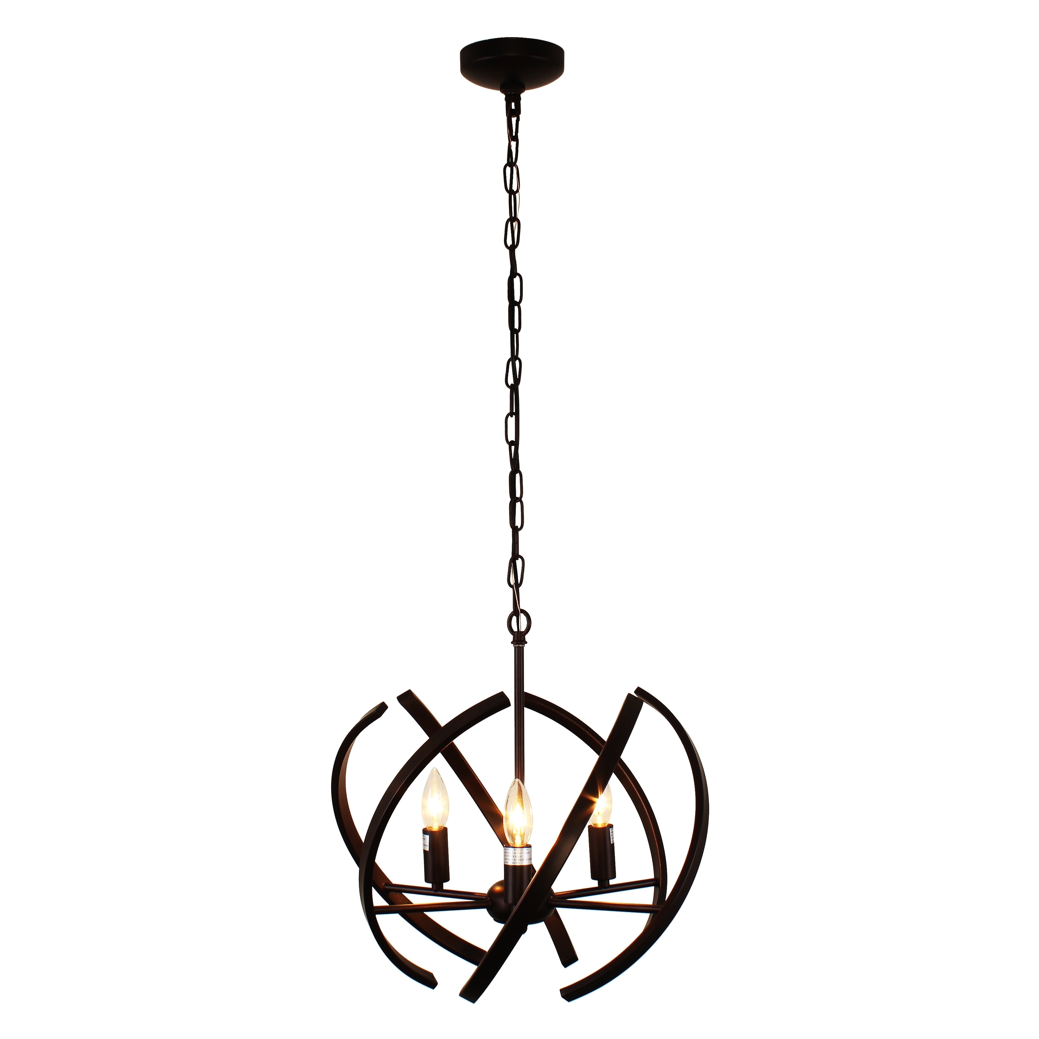 3-light Oil Rubbed Bronze Chandelier - Chandeliers For Bedrooms by Overstock.com
