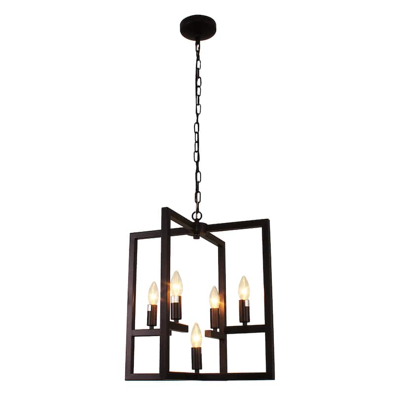 5-light Oil Rubbed Bronze Chandelier