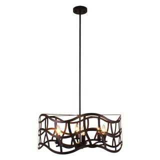 6-light Oil Rubbed Bronze Chandelier