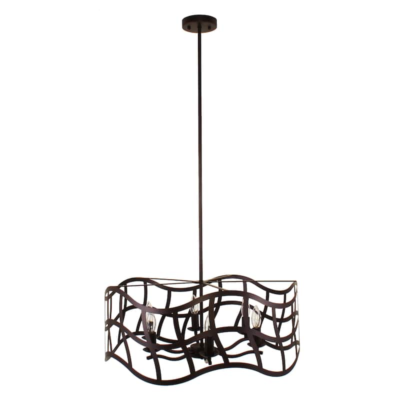 6-light Oil Rubbed Bronze Chandelier