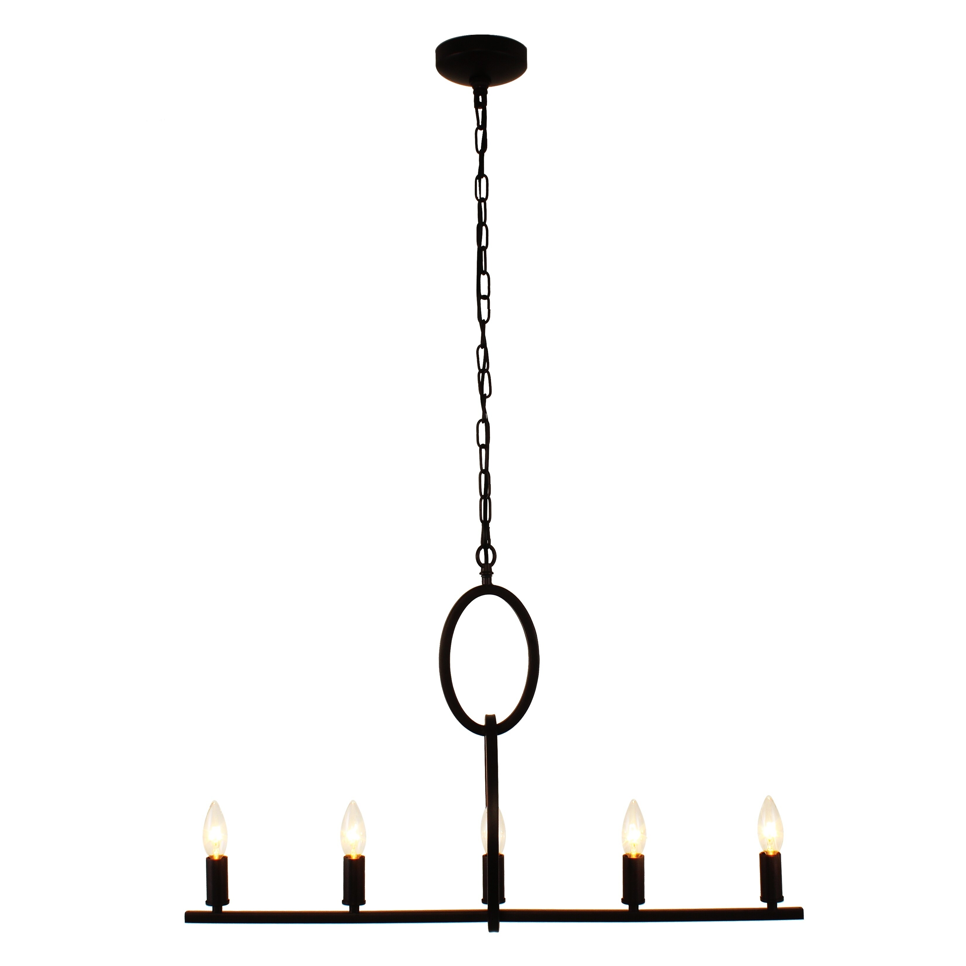 5-light Oil Rubbed Bronze Chandelier - Chandeliers For Bedrooms by Overstock.com