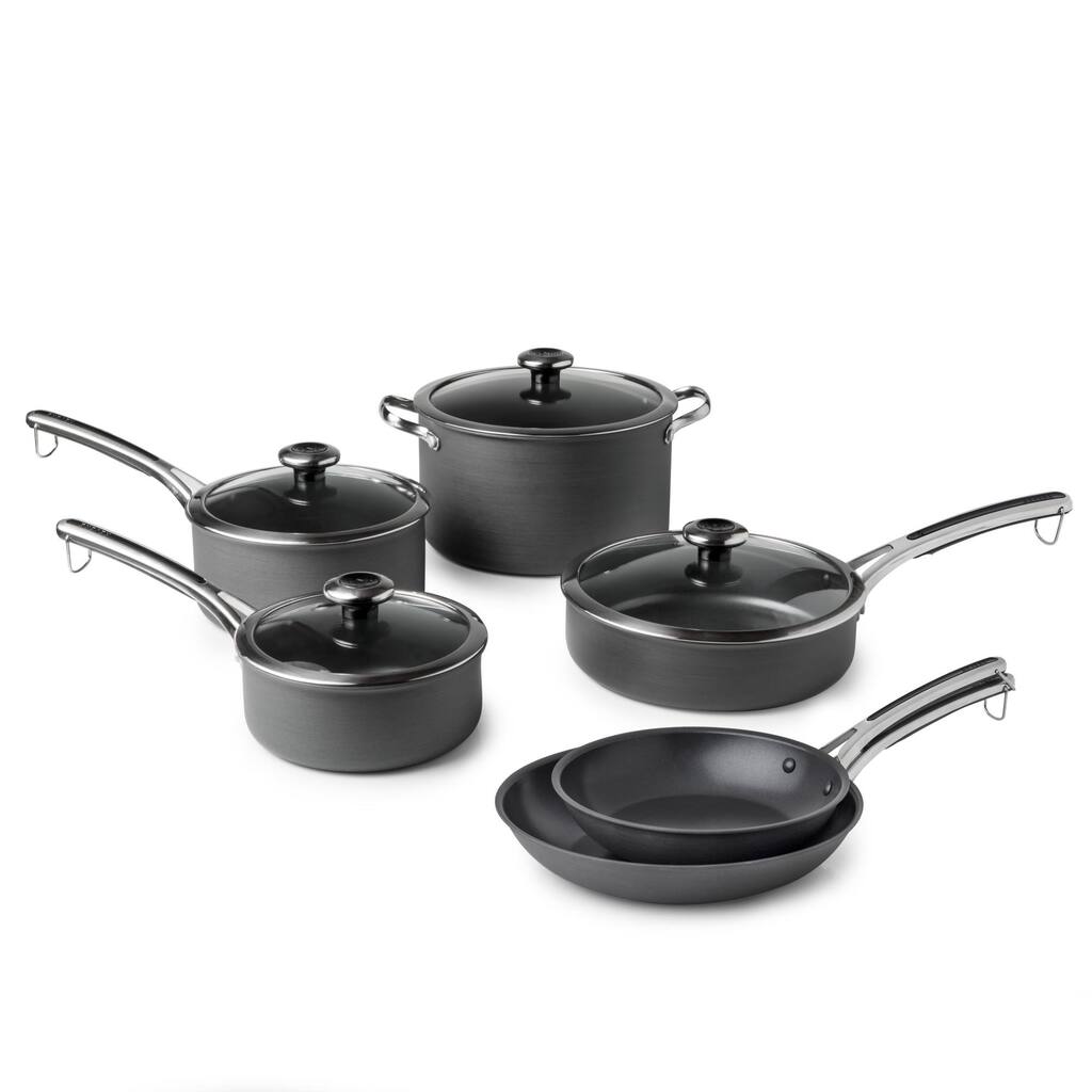 Revere Hard Anodized Aluminum 10-Pc Cookware Set