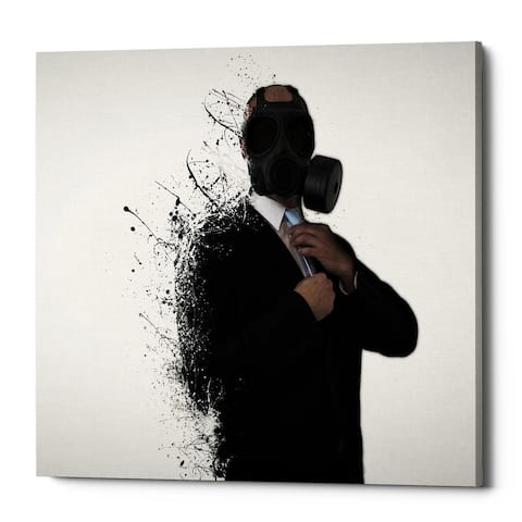 Cortesi Home "Dissolution of Man" by Nicklas Gustafsson, Giclee Canvas Wall Art - Black